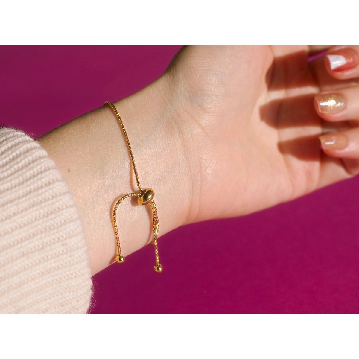 Orpheus - Dunne gouden armband