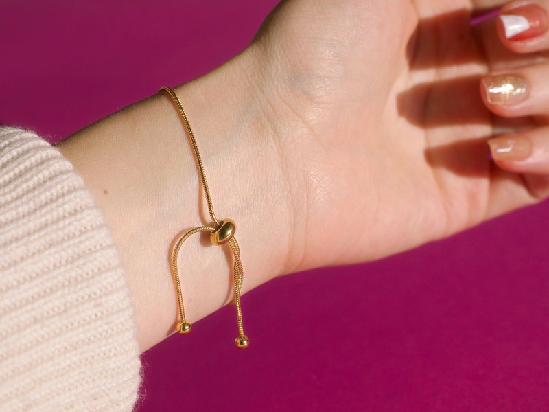 Orpheus - Dunne gouden armband