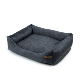 Hunde- und Katzenbett Rexproduct Softcolor – Graphit/Mehrfarbig
