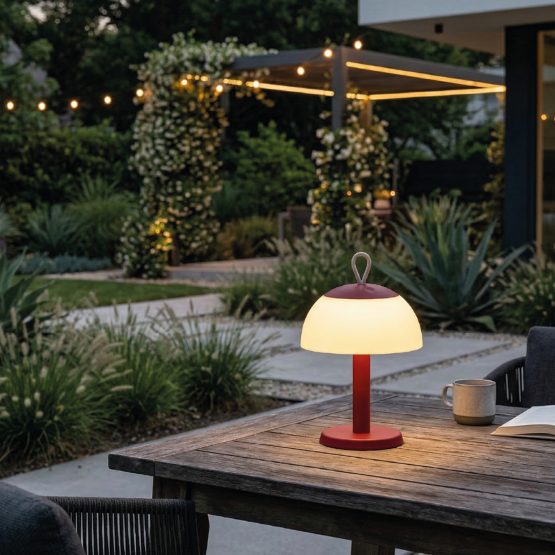 Bordlampe Lesbos 3-i-1 Hvid