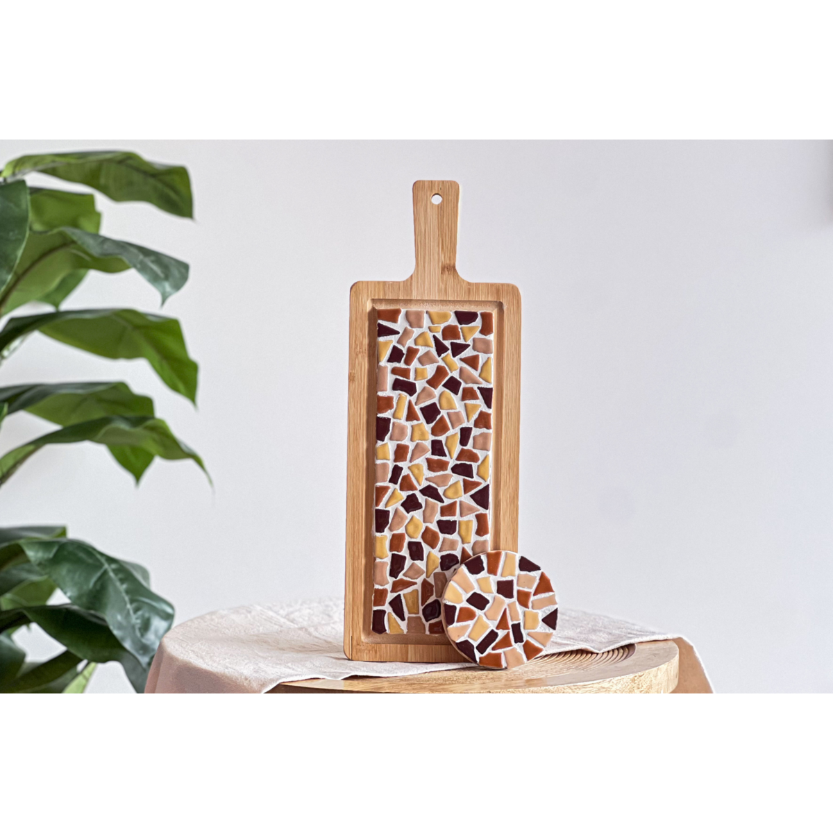 Paquete combinado mosaico Borrelplank & Coasters