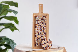 Combi -pakke Mosaic Borrelplank & Coasters