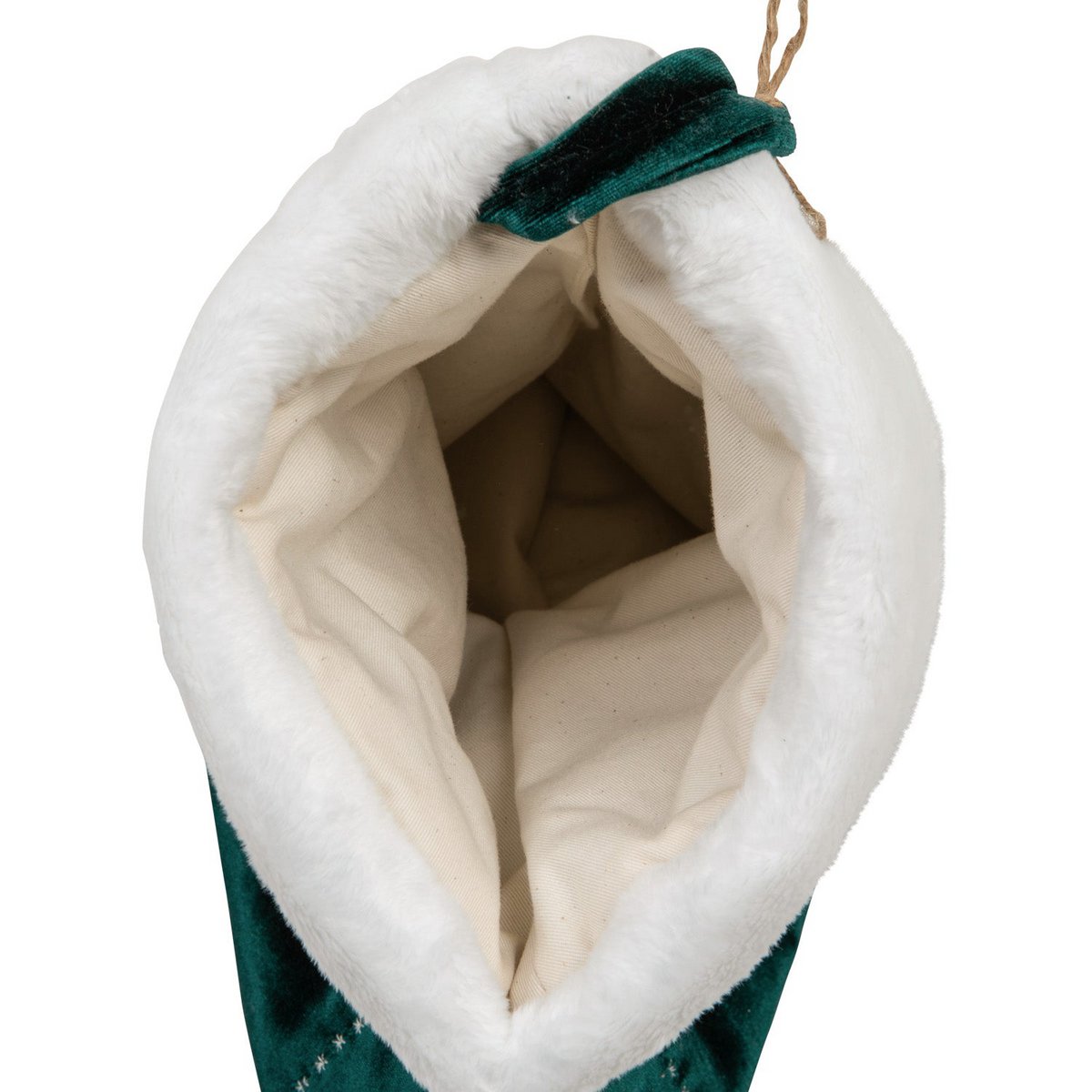 “Green Candy” Christmas Stocking