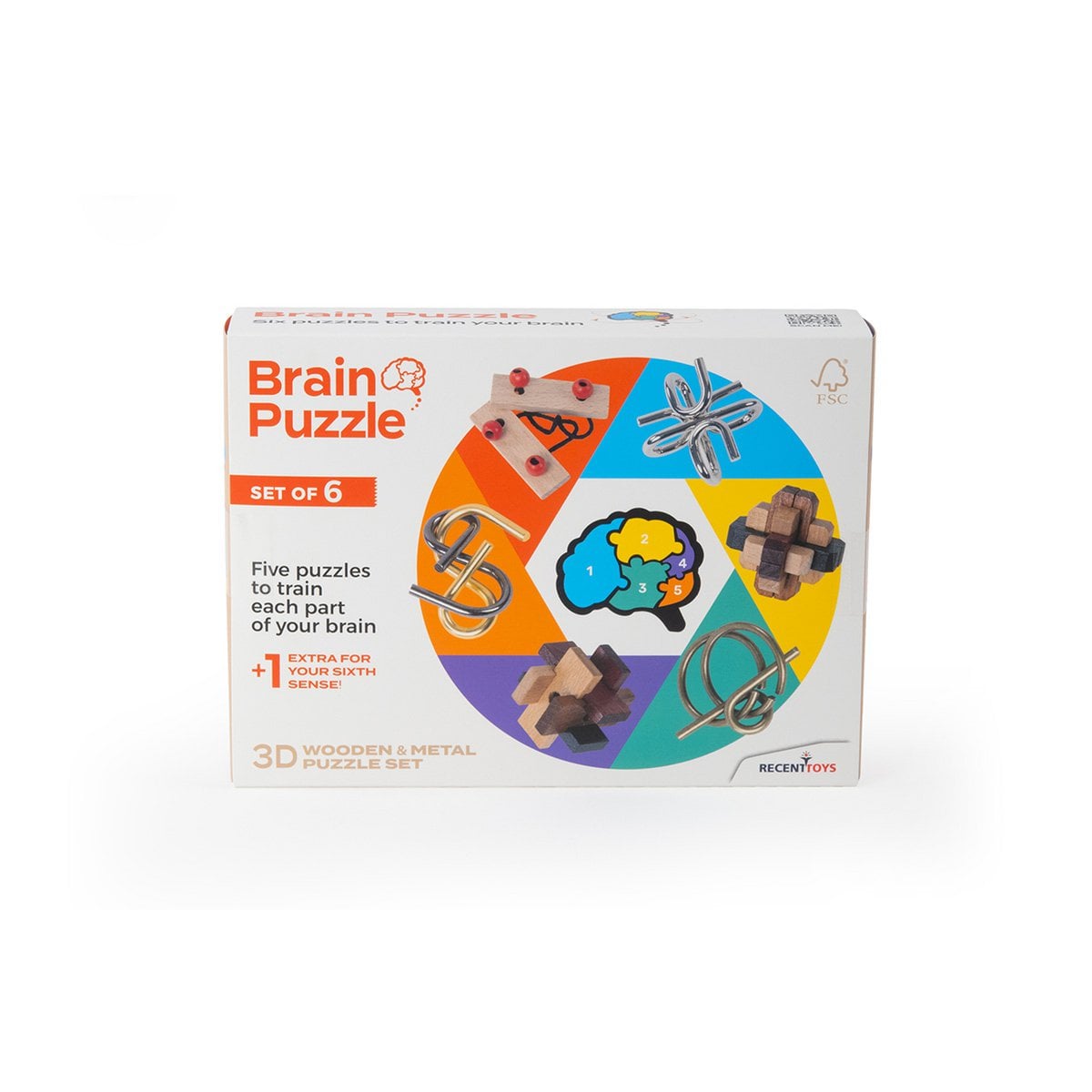 Puzzle cerebrali - set da 6