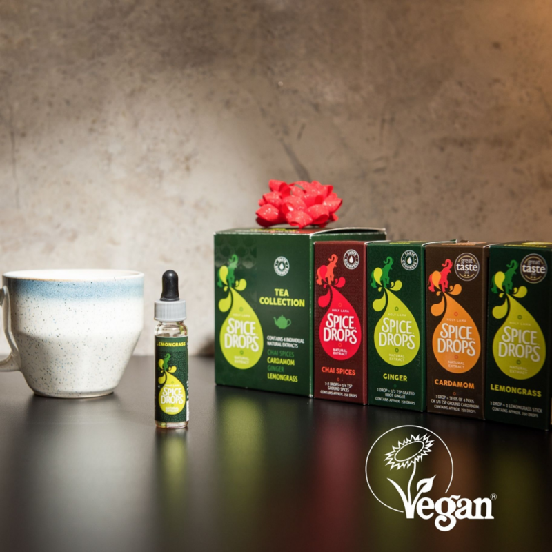 Tea Spices Collection, Gift Set, Gluten Free, Vegan