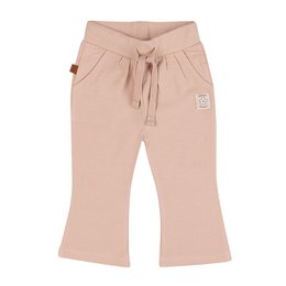 Pantalones acampanados flores bebé | Humo de rosa