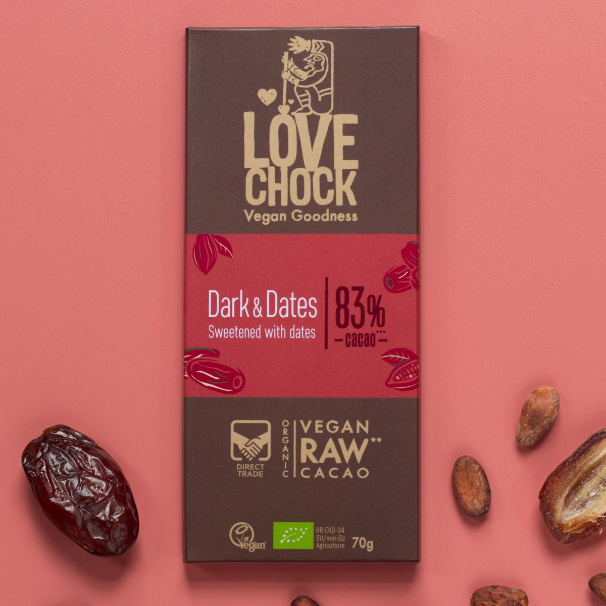 Pack chocolat RAW Couleurs d'Automne Bio Vegan (93 DK AB PN SP)