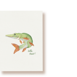 Great pike | postcard