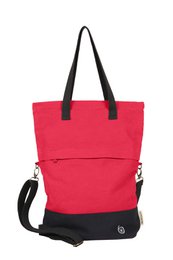 Borsa shopper per bicicletta Flo - Cherry