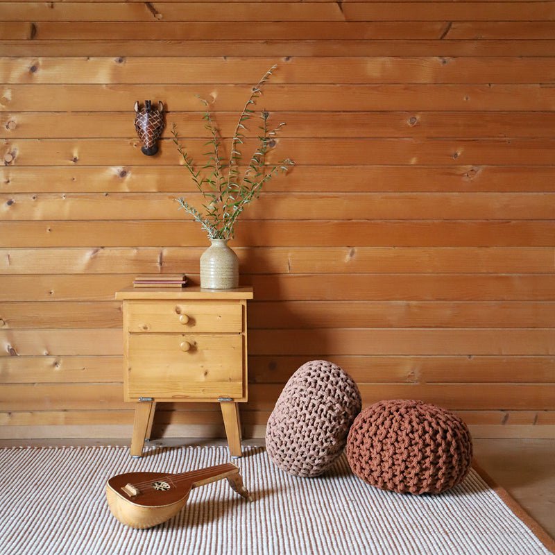 Pouf per bambini LILI CAMEL