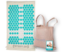 Colchoneta de acupresión y magnetoterapia, 100% textiles orgánicos CLIMSOM Zen