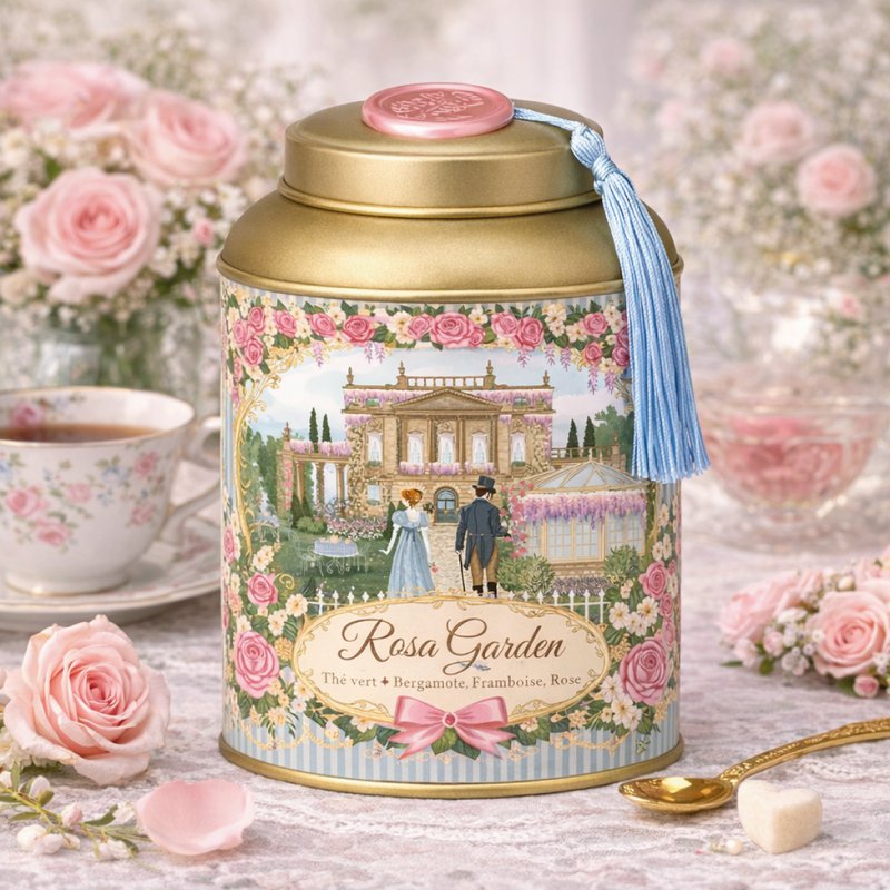 Edition collection -Thé vert Rosa garden - Bridgerton