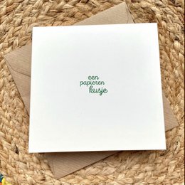 Card Paper Kiss