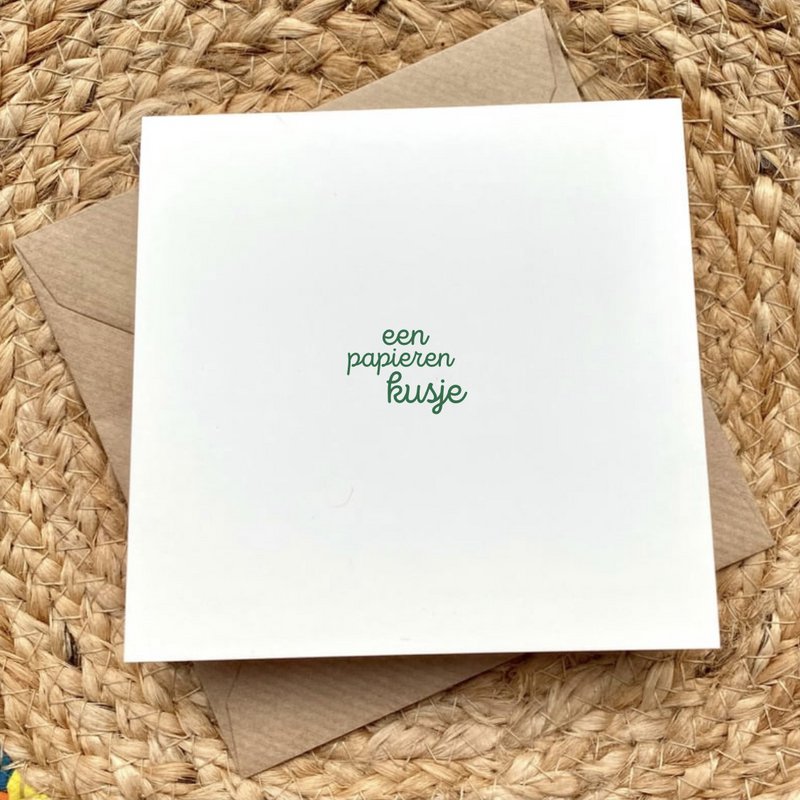 Card Paper Kiss