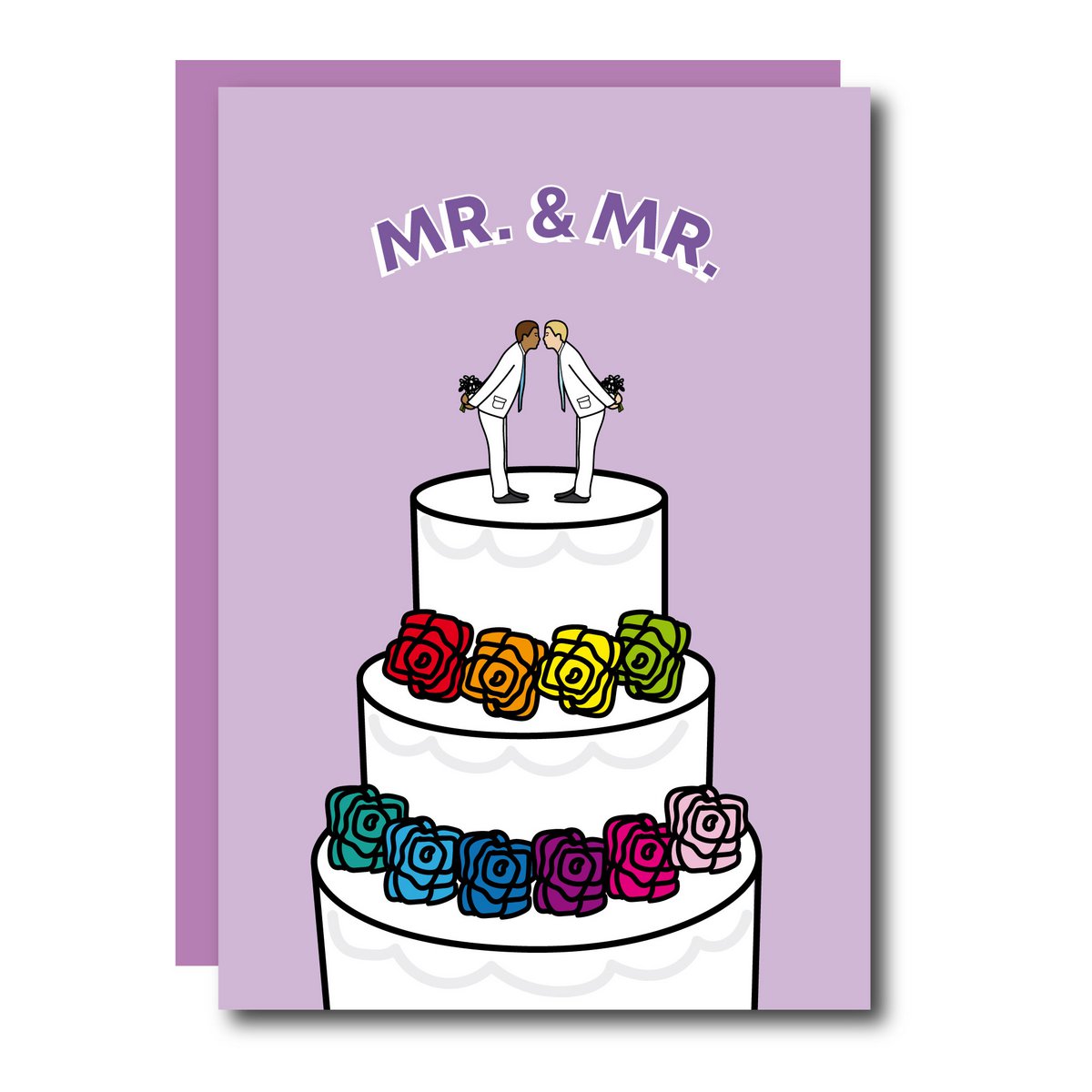 M. & M. Cake Carte de vœux