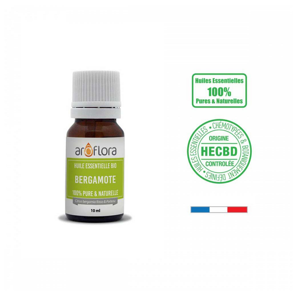 Batch mit 6 ätherischen Bio-Ölen 6x10 ml Bergamotteschale