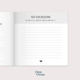 Negen maanden boek | roestbruin | heelal