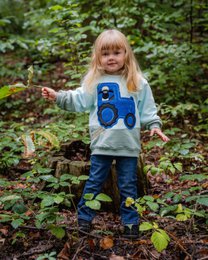 Koaa - Shaun Das Subscribe "Tractor" –Sweater Blue/Green