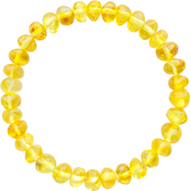 Amber Lemon Adult Bracelet