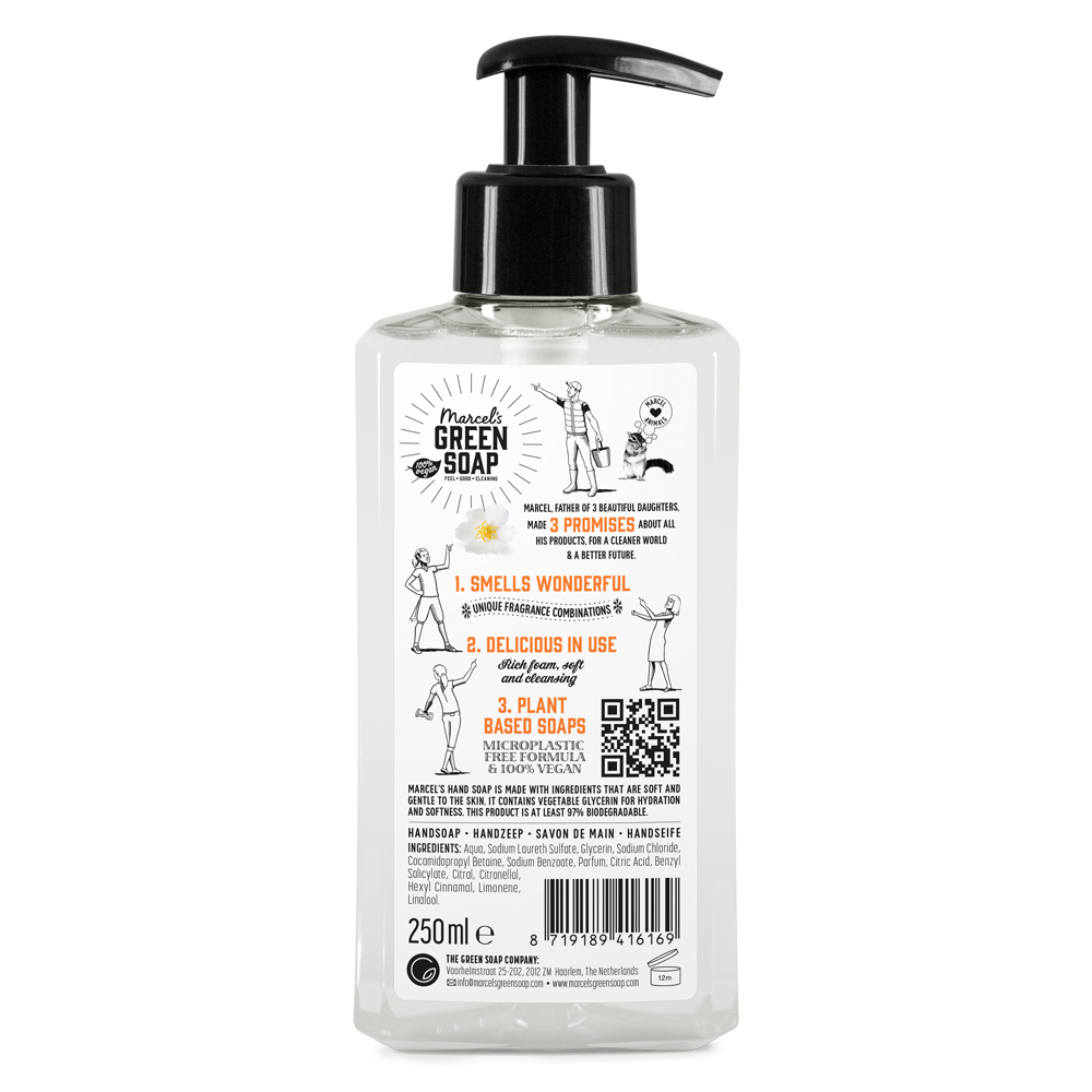 Håndsæbe Orange & Jasmine 250 ml