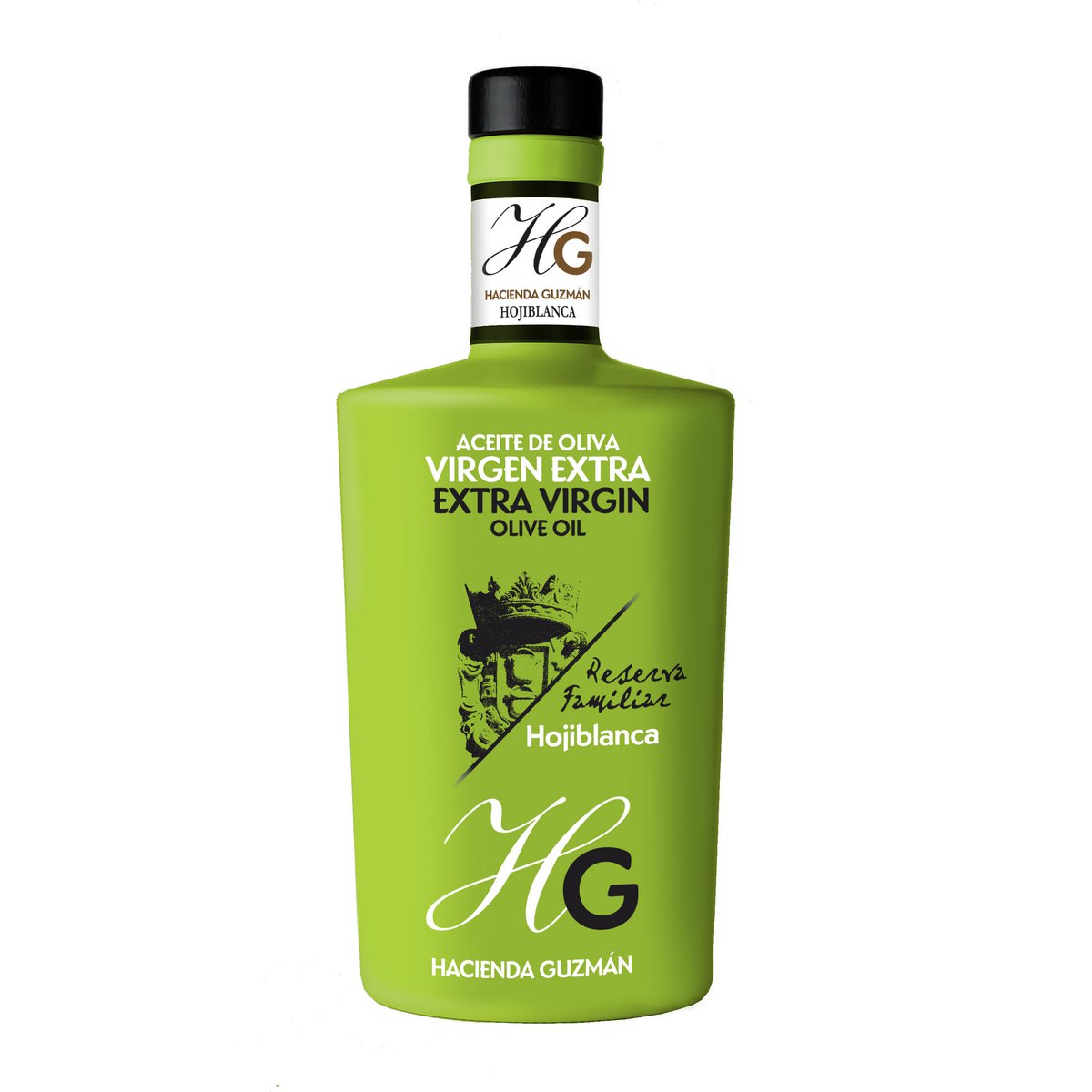 Hacienda Guzman - Oliwa z Oliwek Hojiblanca - Zielona Butelka 500 ml - BIO
