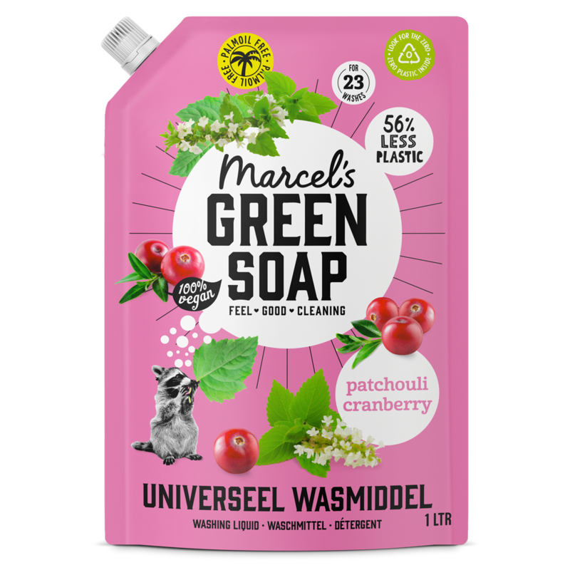 Universal Detergent Refill Patchouli & Cranberry
