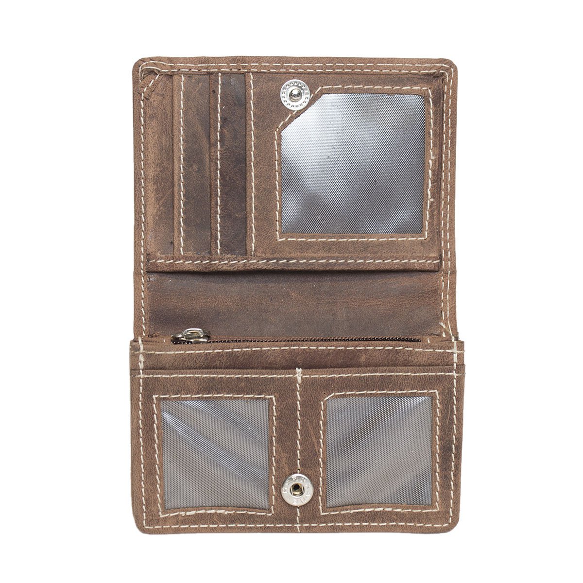 Portfel damski Mini Buffalo Leather - Portfel damski bardzo mały w 3 kolorach Buffalo Leather