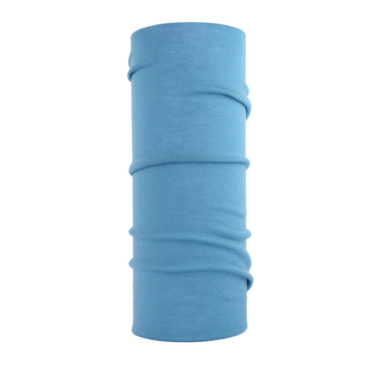 Lekki szalik z pętelką 100% Merino aqua