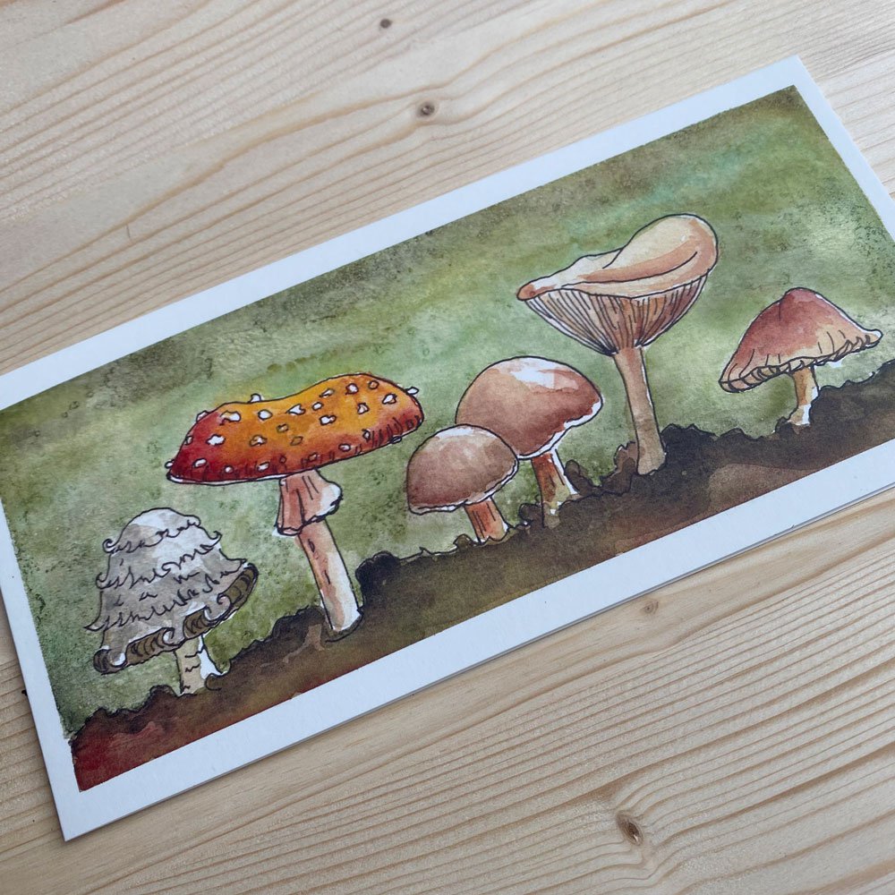 Carte double Automne