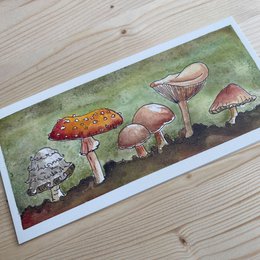 Doppelkarte Herbst