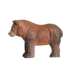Wudimals® Braunbär-Tierspielzeug aus Holz