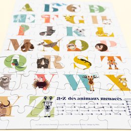 70 piece puzzle, 5 years+, ABECEDARY | Made in France