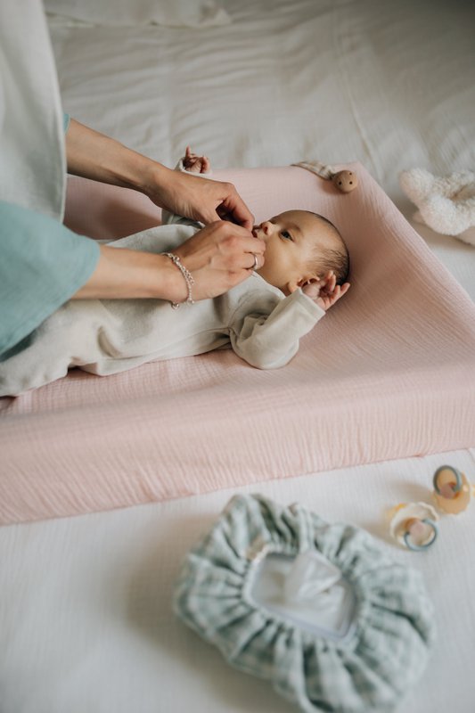 TISU Wickelauflagenbezug, Baby Pink