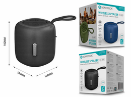 Altavoz Bluetooth portátil XB-009: negro, libertad inalámbrica y diseño práctico para el día a día