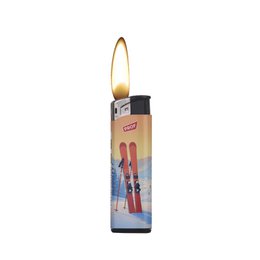 Briquet Électronique PROF Fix Flame Motif Ski