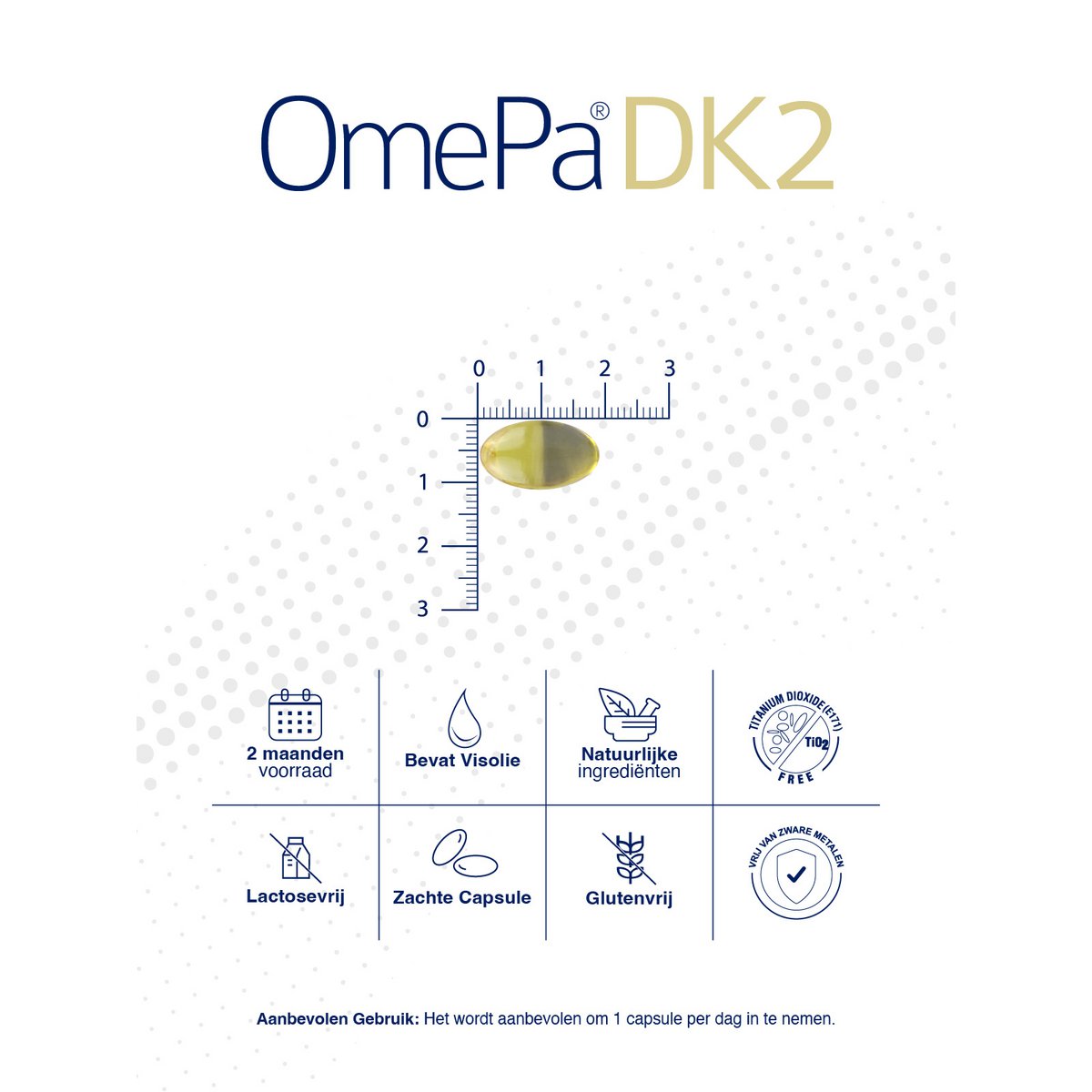 OmePa DK2 | Omega-3 & Vitamin D3 + K2 Supplement