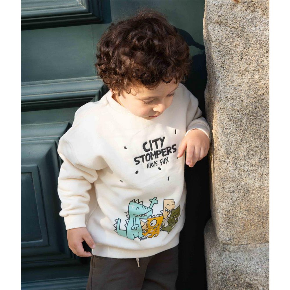 City Stompers Baby Oversize Sweatshirt 