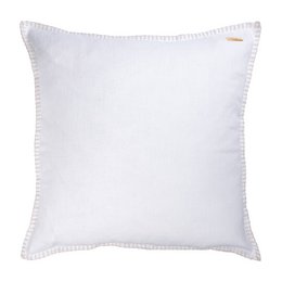 Cushion cover with stitch - Nature - 50cm x 50cm - linen