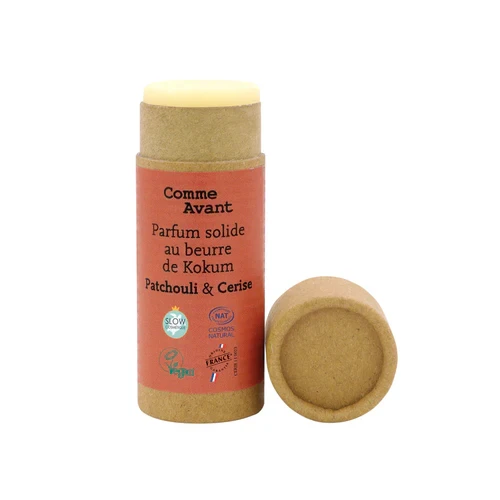 Solid perfume sweetened with kokum butter