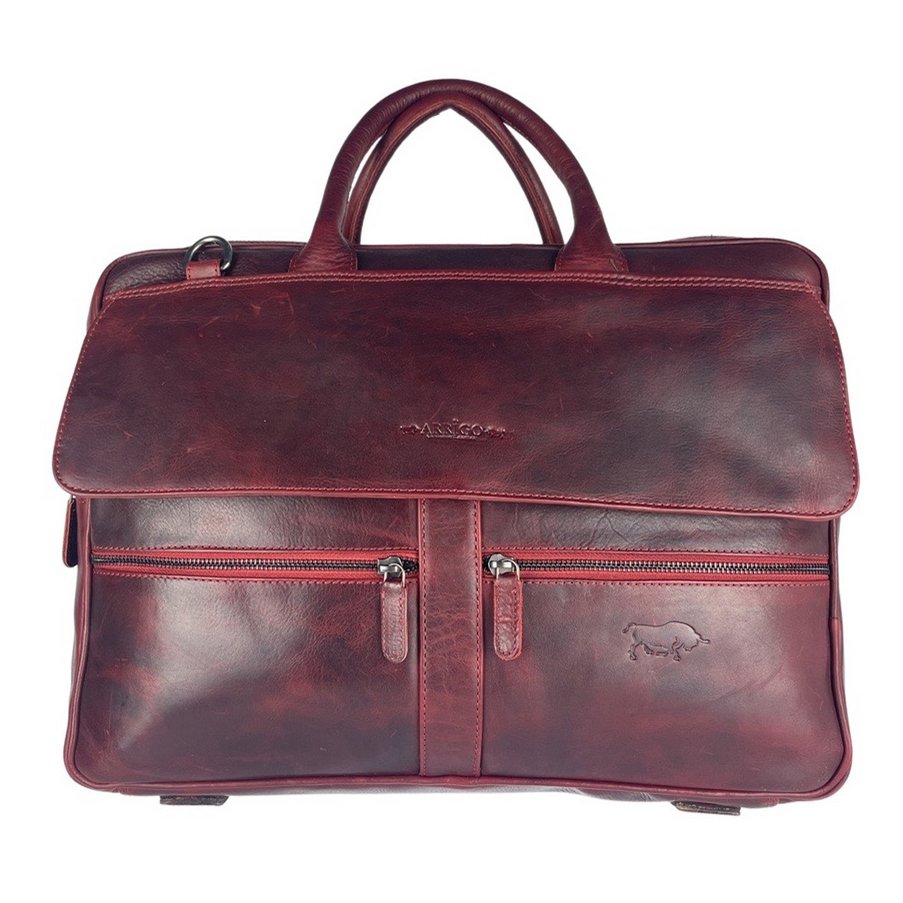 Arrigo Laptoptas 17 inch Cognac