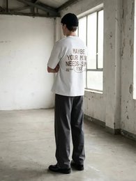 T-Shirt Bianca Rest Boxy Fit 100% Cotone | Horda Brand