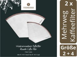 Filtre à café réutilisable en maille d'acier inoxydable - sacs filtrants durables