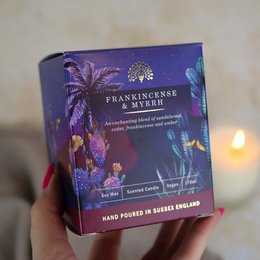 ENGLISH SOAP C° 170g Candle - Frankincense & Myrrh