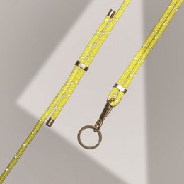 LANYARD KEY HOLDER (YELLOW REFLECT)