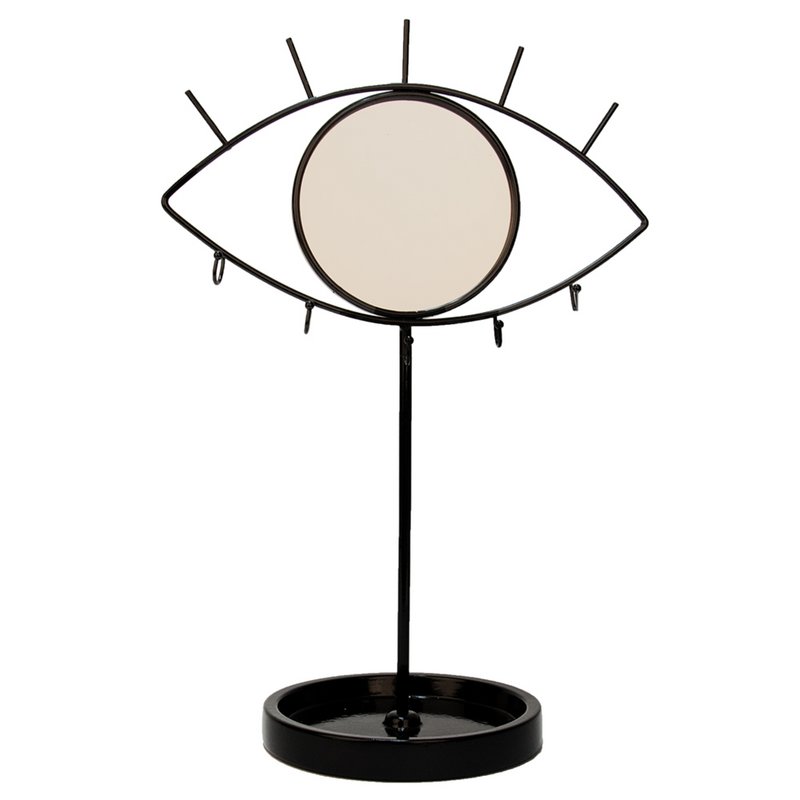 VASSOIO SPECCHIO/GIOIELLI BLACK EYE HF