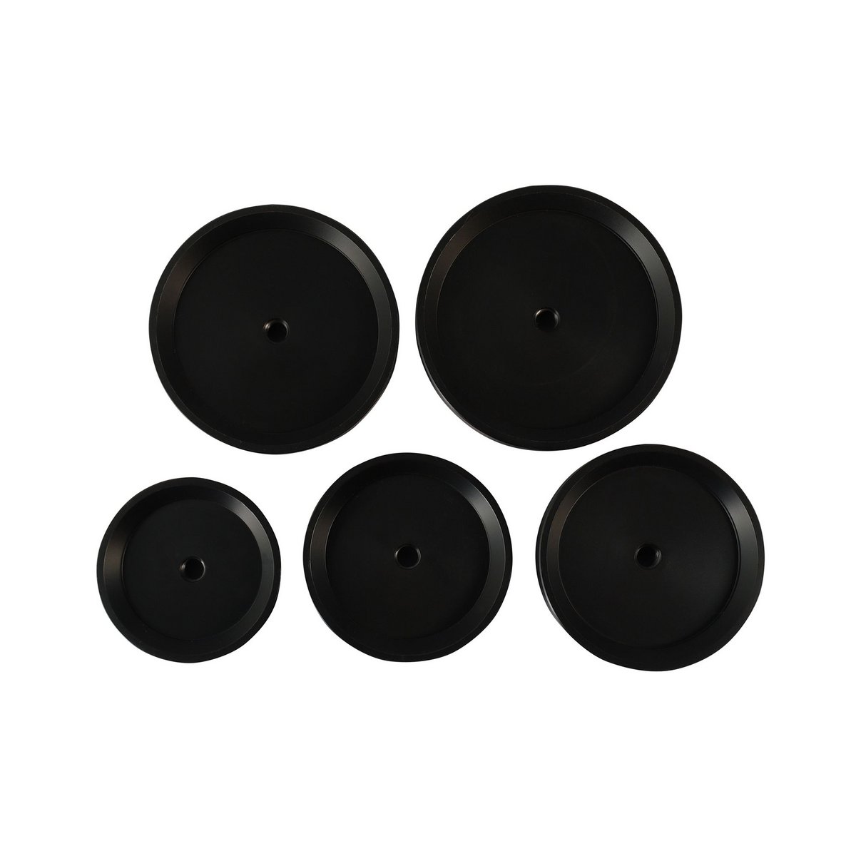 Druckstücke für Gehäuseschließer, 5 tlg., Ø 44 - 64 mm, Nr. CH-3037