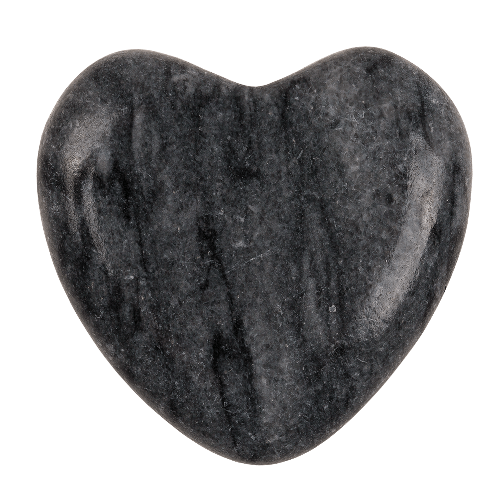 Natural Stone Heart, Worry Hearts,