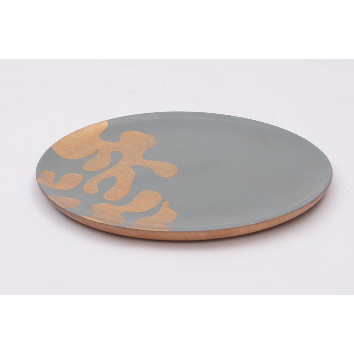 Plateau ou plateau en bois motif ABS