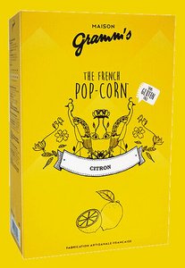 Zitrone gesalzene Butter Karamell Popcorn Boxen (100g)