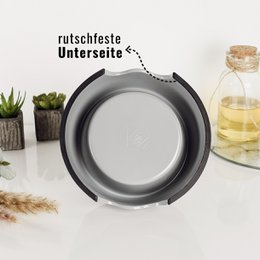 NE & NO® Food Bowl - 2 Set - voor honden en katten - Grijs [Grootte. S / M / L / XL]